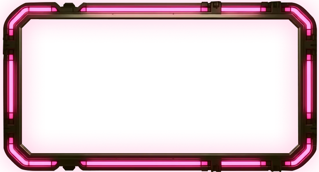 Decorative border frame for promotional content